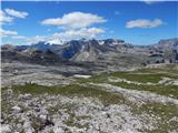 Lech da Sompunt - Piz de Puez / Puezspitz